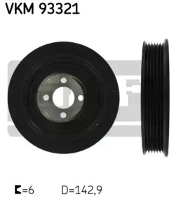 Ременный шкив SKF VKM 93321